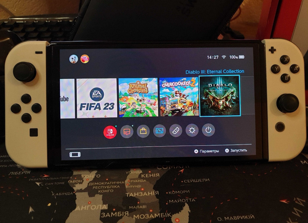 Приставка Nintendo Switch OLED With White Joy-Con Харків - фото 3