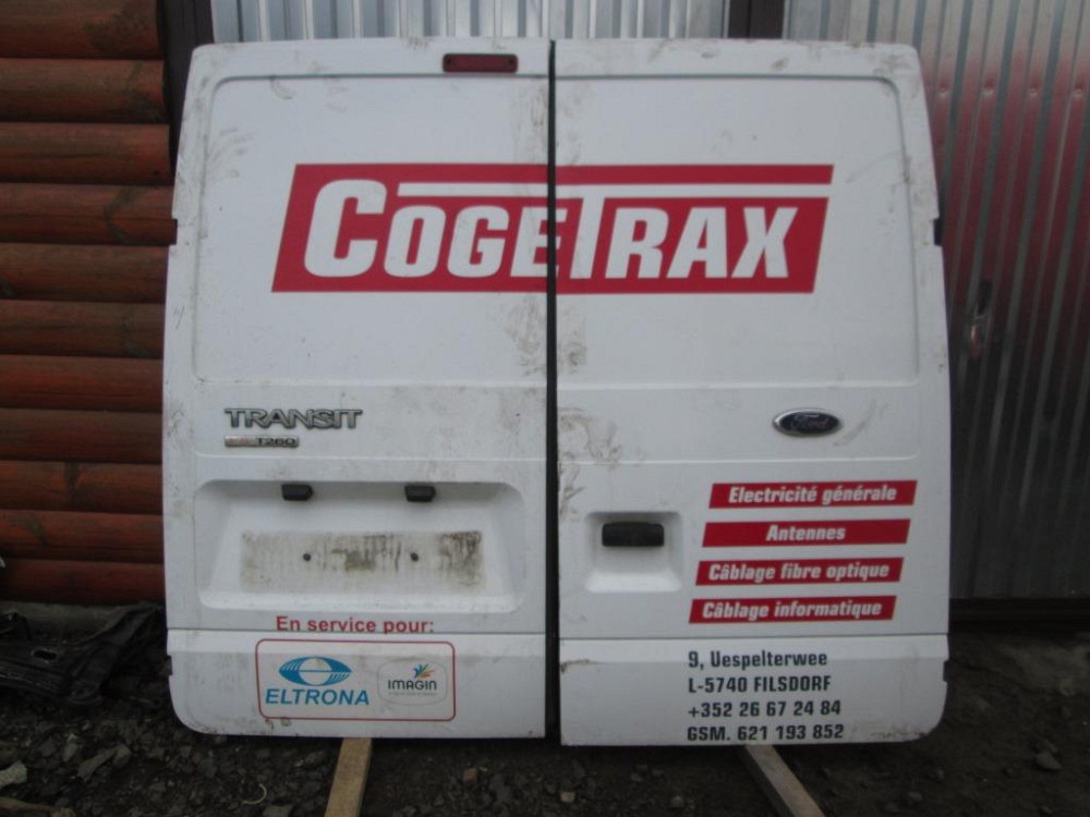Двері задні Ford Transit 2000-2014 (низька база) Ковель - изображение 3