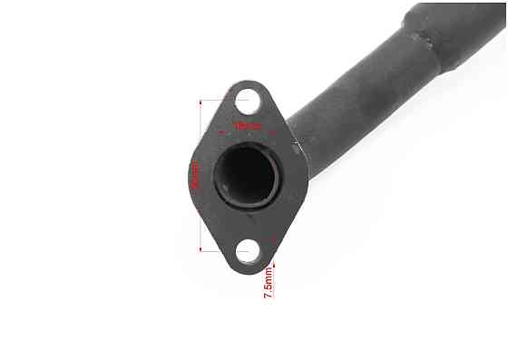 Коліно глушника для 150cc Киев