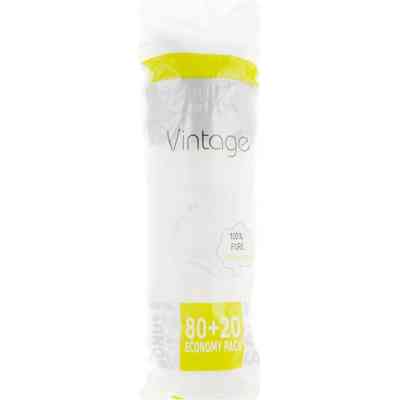 Ватные диски Vintage Cotton 80+20 шт. (4820164151549) Винница