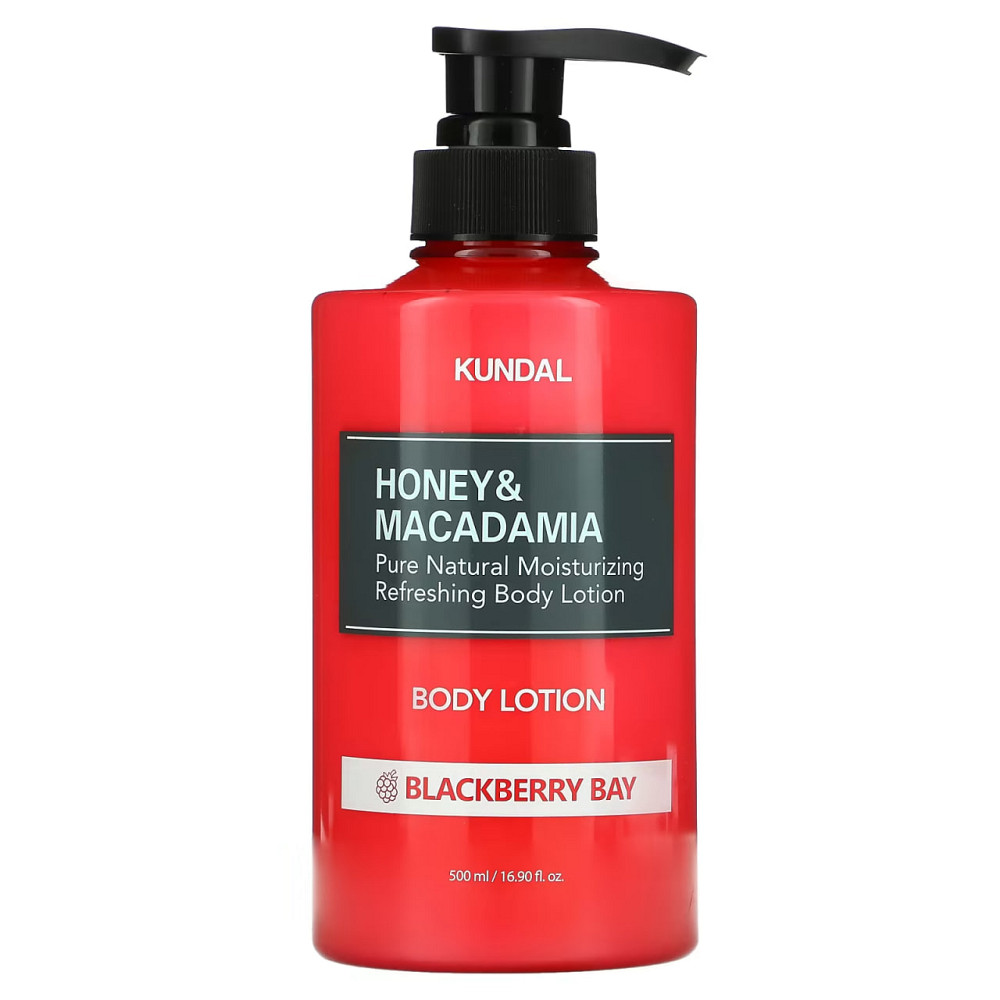 Поживний ароматичний лосьйон для тіла Honey & Macadamia Body Lotion Blackberry Bay Kundal 500 мл Київ - фото 1