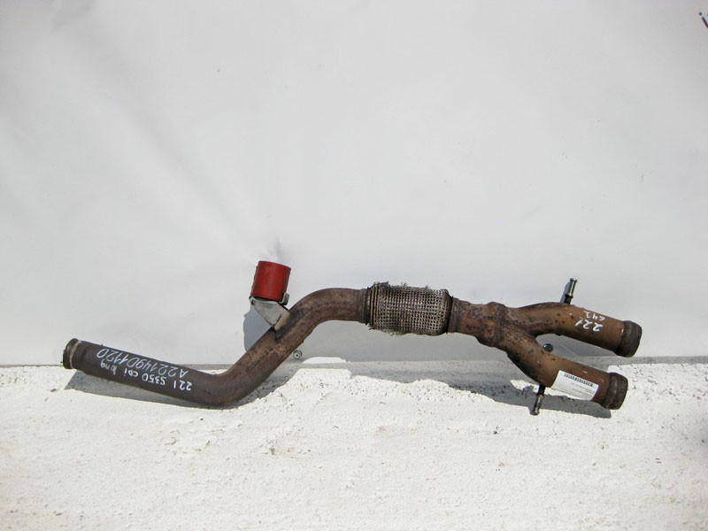 Mercedes-Benz  A2214901120 Випускна труба після фільтра сажі S-Class W221 для двигуна OM642 V6 3.0 cdi Одеса - фото 1