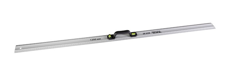 MASTERTOOL Лінійка будівельна алюмінієва MASTERTOOL 120 см з ручкою 2 капсули 39-5120 Київ - фото 3