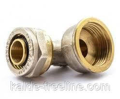 Угол с внутренней резьбой 20*3/4 F для металлопластиковой трубы Харьков - изображение 1