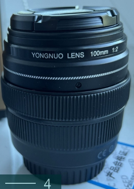 Объектив: YONGNUO YN100MM 100mm. F/2.0 для Canon.Новий!! Киев - изображение 3
