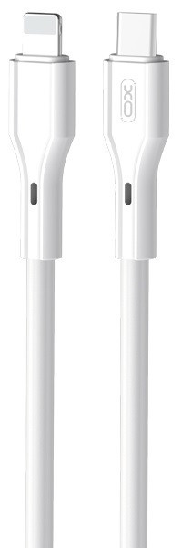 Кабель XO NBQ231A Rock Series Type-C to Lightning - 27W - 1m White (6976051) Київ - фото 1