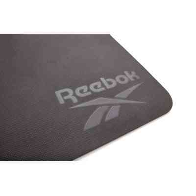 Коврик для йоги Reebok Double Sided Yoga Mat чорний, сірий RAYG-11042BKGR (885652020817) Винница