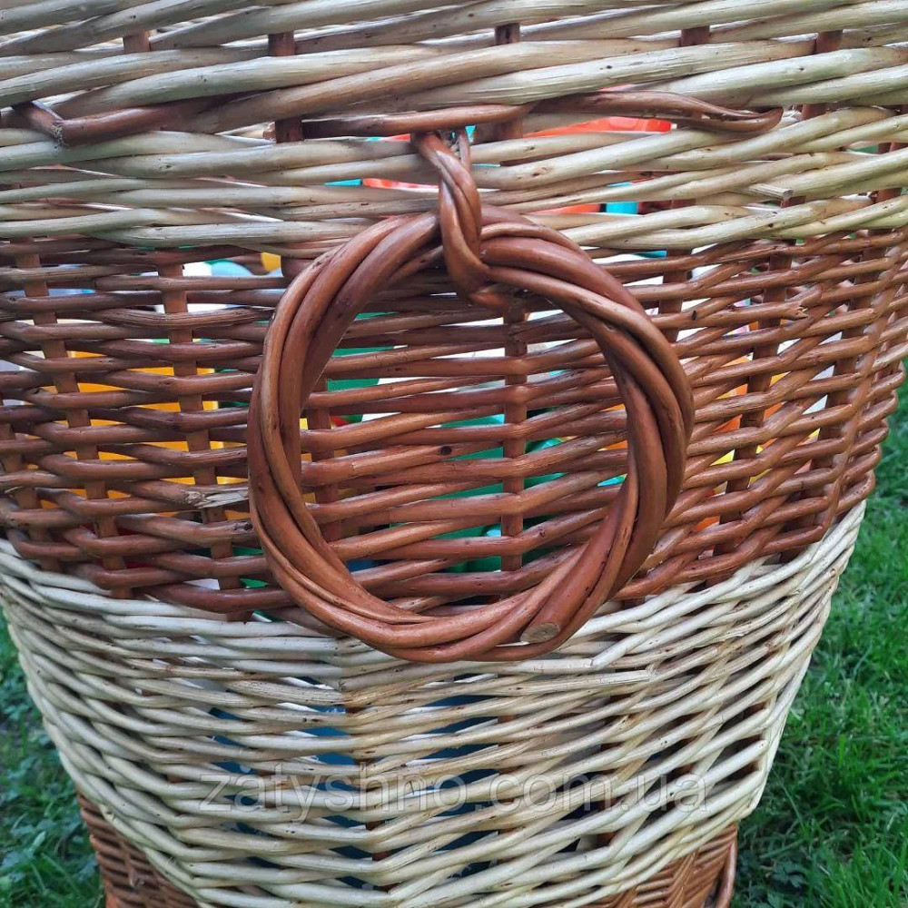 Корзина плетеная большая, для игрушек Киев - изображение 9