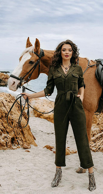 Стильный осенний комбез (44) Киев - изображение 2