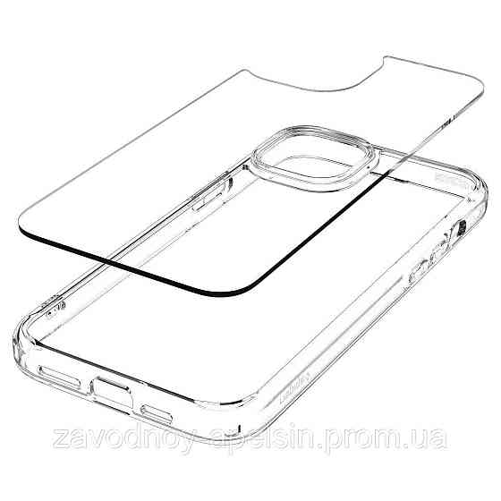 Iphone 15 Plus Прозорий чохол Гібридний (TPU+PC) Одеса