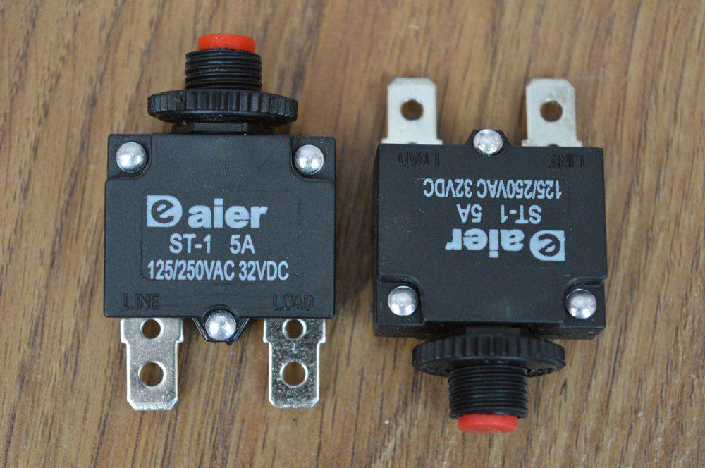 Автоматическое защитное устройство ST-1 (Брейкер) 5А, 250V Полтава - изображение 1