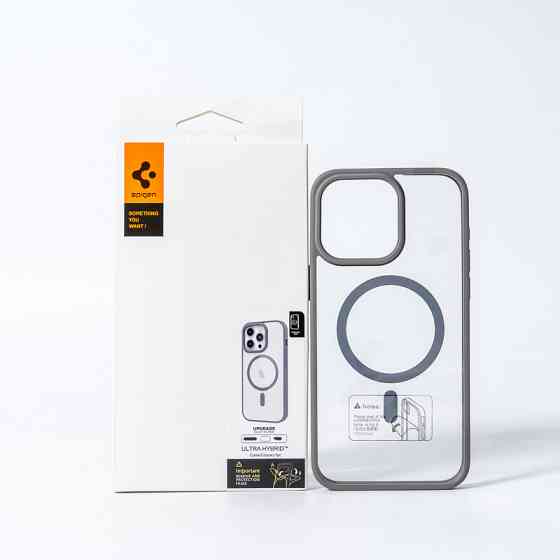 Чохол для смартфона Spigen AAA Magnetic Color for Apple iPhone 16 Grey Київ