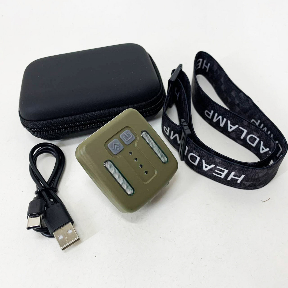 Налобний світлодіодний ліхтар, Потужний акумуляторний налобний ліхтарик, Налобна лампа IH-17 Львів - фото 2