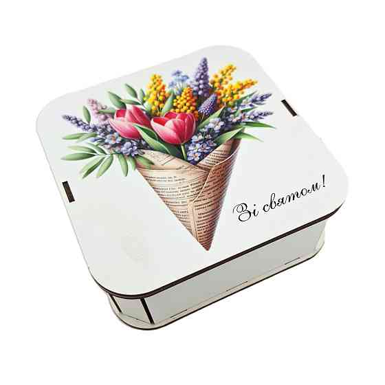 Подарочний набор орехов в праздничной упаковке для девушки, подруге, маме, сестре, учительнице, коллеге на 8 марта, Новый Год. Одесса