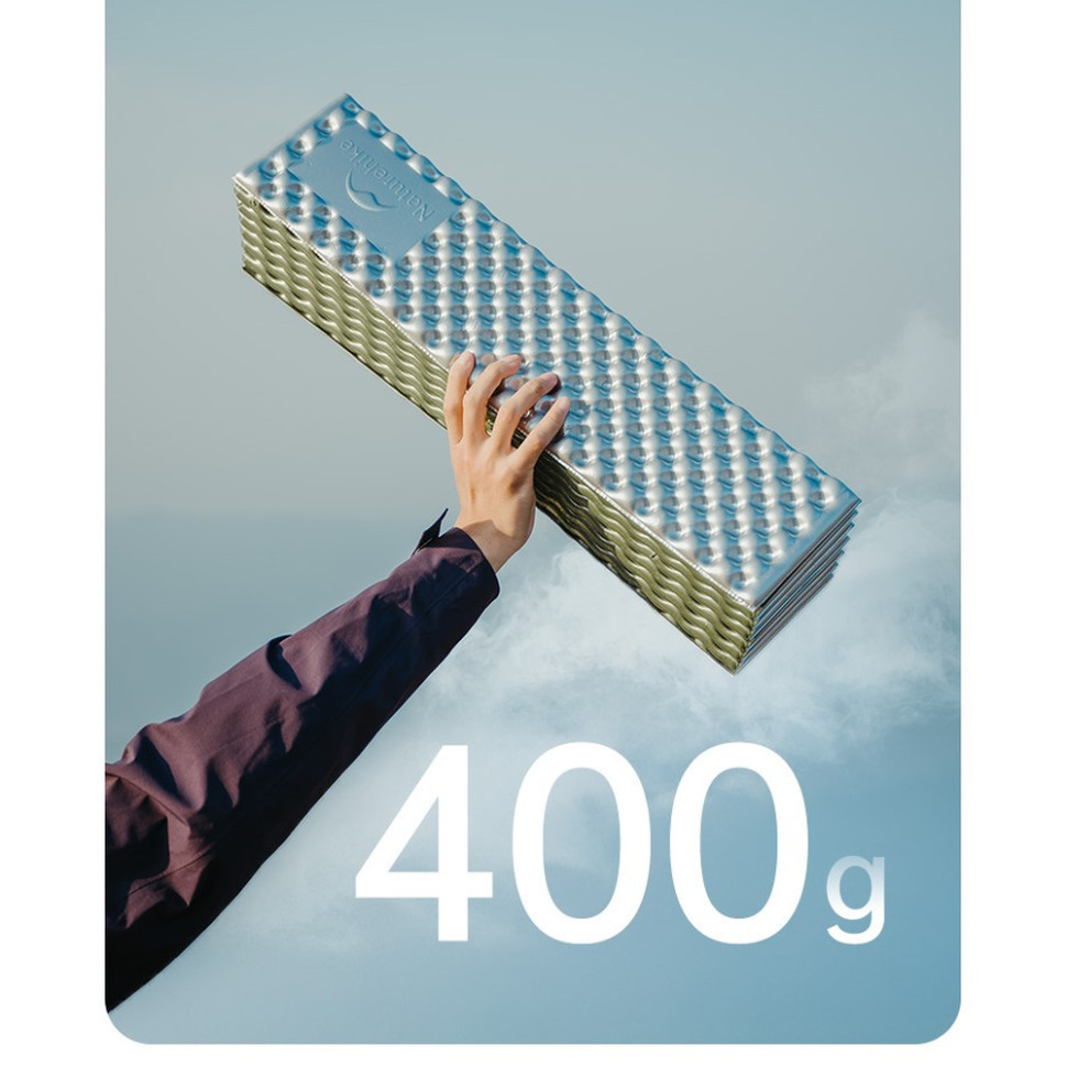 Коврик складной IXPE Naturehike CNK2450WS044 алюминиевая пленка (195x60х1.8 см) Синий Винница - изображение 4