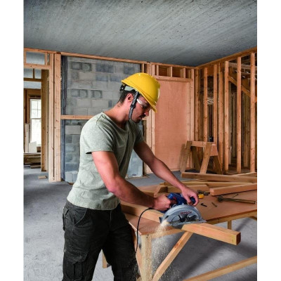 Дисковая пила Bosch GKS 140 + Пильный диск Eco for wood (0.601.6B3.020) Винница - изображение 6