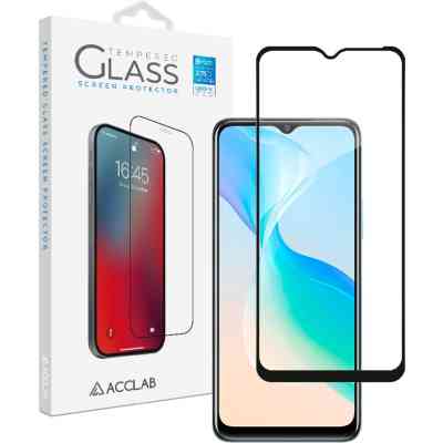 Стекло защитное ACCLAB Full Glue VIVO Y33S (1283126526879) Винница