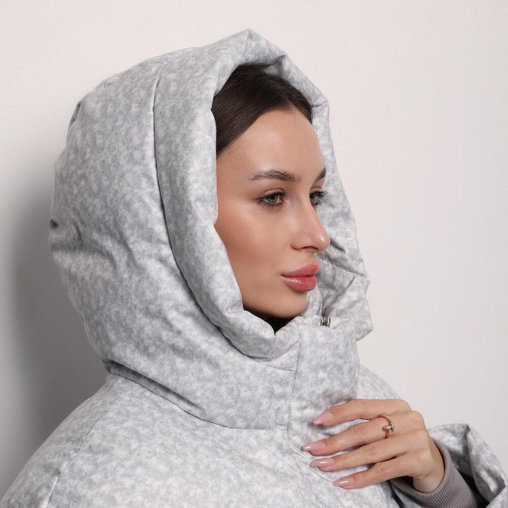 Куртка Slavni водовідштовхувальна світло-сіра . Куртка Slavni Dream Жіноча світло-сіра Київ - фото 7