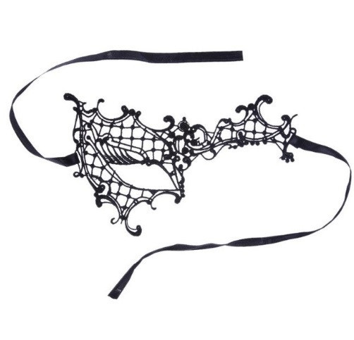 Маскарад маска на очі one size чорний Київ - фото 3