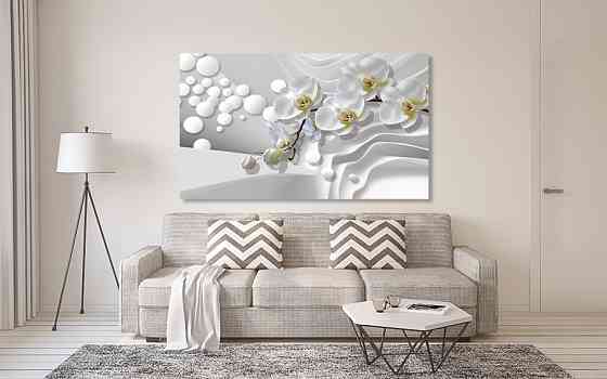 Картина холст в гостиную / спальню  Орхідея  MLP_131 70x140 см Киев