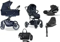 Детская коляска X-Lander Cruiser 4W1 Zestaw Z Fotelikiem Cybex Cloud T I-Size I Bazą Black Głęboko Spacerowy Киев