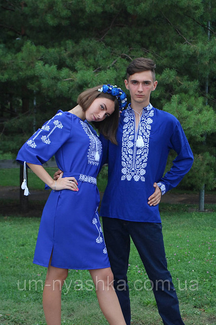 Мужская льняная вышиванка Всеволод2 Кривой Рог - изображение 7