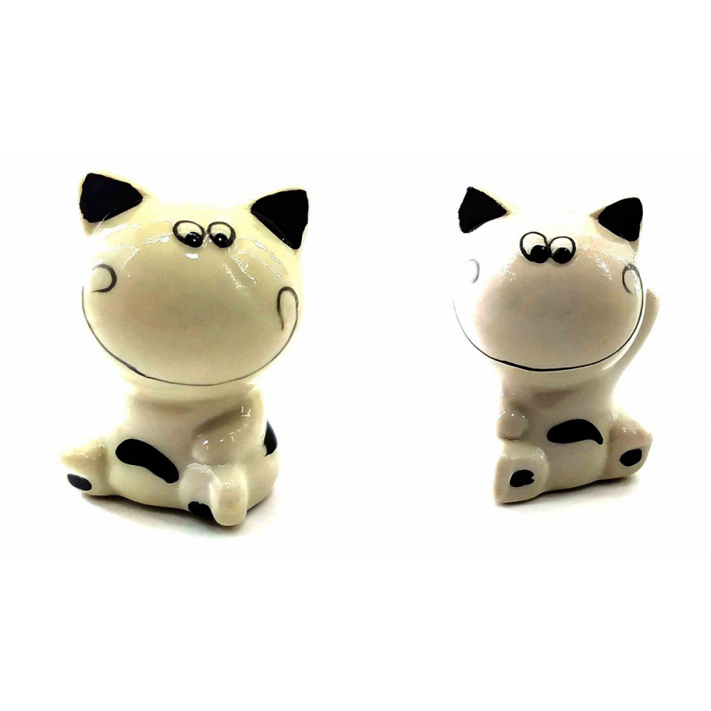 Солонка с перечницей фарфор Кошки Киев - изображение 1