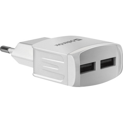 Зарядное устройство Defender UPA-22 white, 2xUSB, 2.1A (83580) Винница - изображение 2