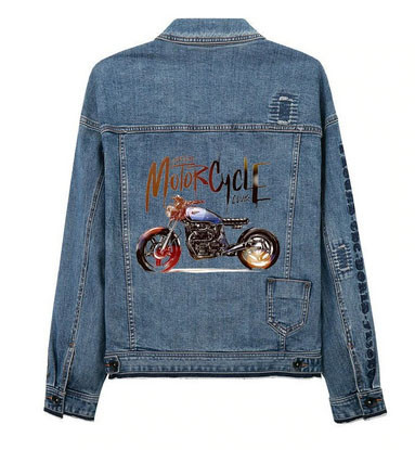 Термонаклейка на одежду Мотоцикл Киев - изображение 3