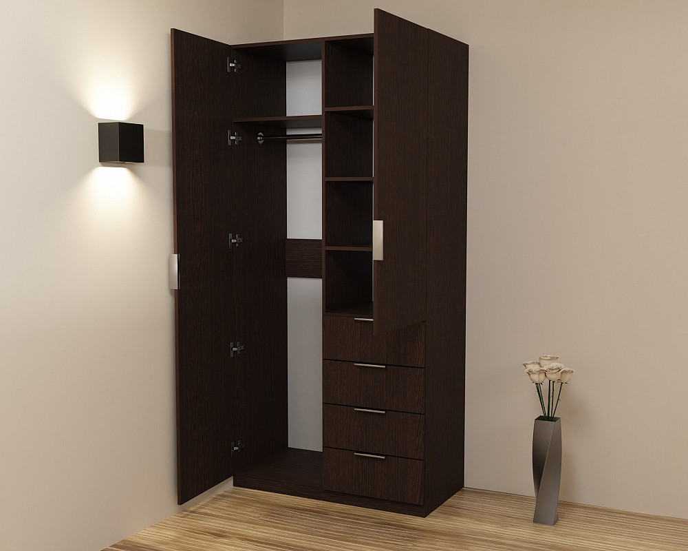 Шафа Крістал 1, Венге Магія, 1000х520х2100 Львів - фото 3