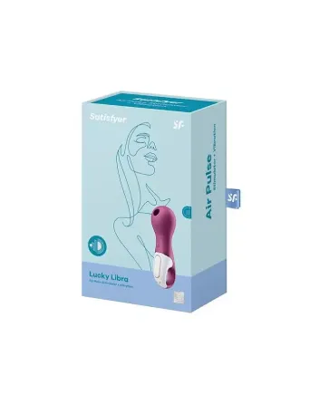 Вібромасажер із вакуумною стимуляцією Satisfyer Lucky Libra Львів