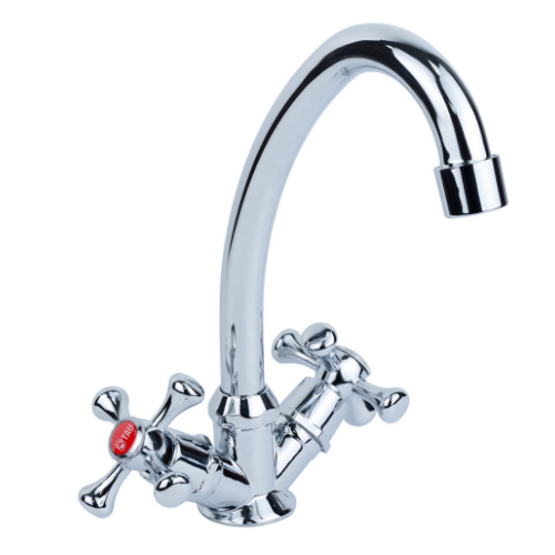 Змішувач VN 1/2" для кухні економ на гайці Tau Житомир