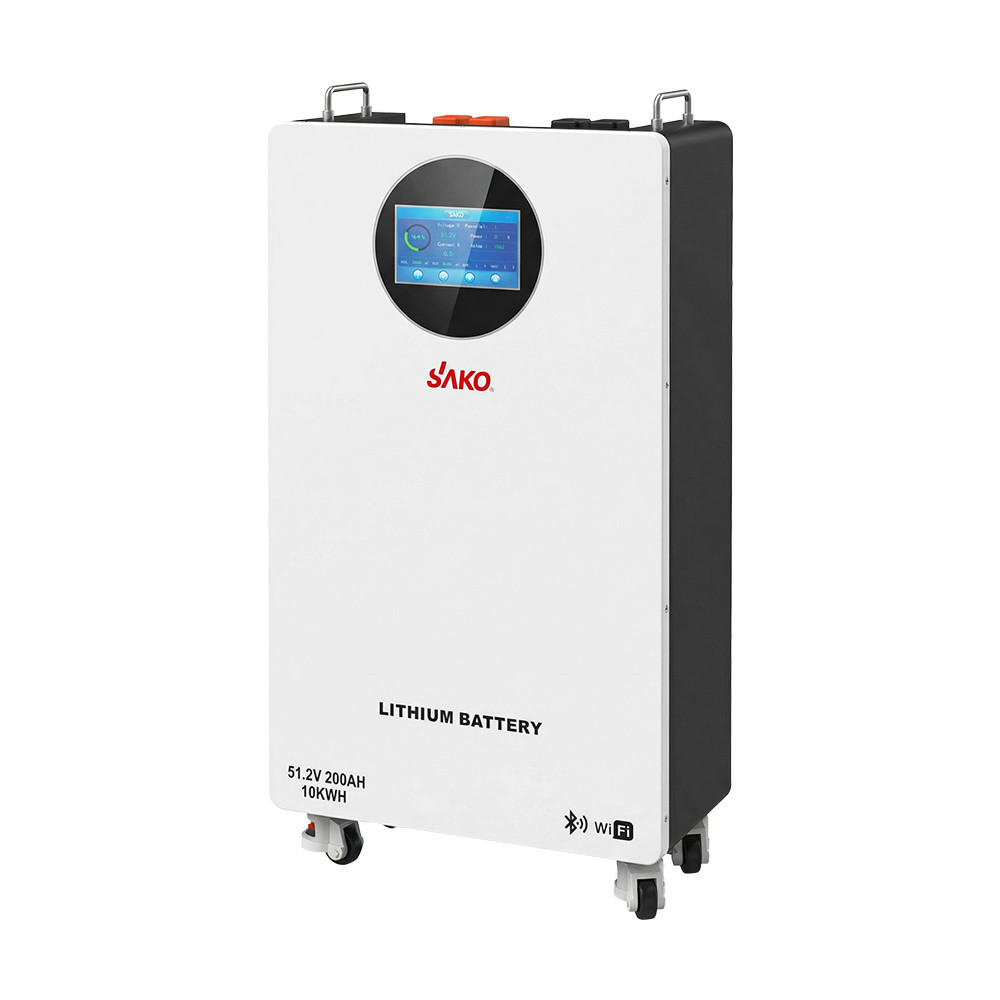 Акумуляторна батарея літій-залізо-фосфатна LiFePO4 200А*год 51.2В 10240Вт*год Sako Li-Sun series SK-51.2V200Ah настінний / Київ - фото 2
