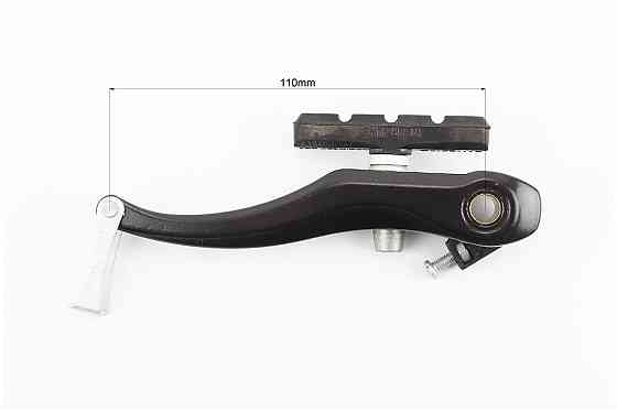 Гальмо V-brake 110мм (2 колеса) з ручками, тросами, чорний, HJ-805AD Киев