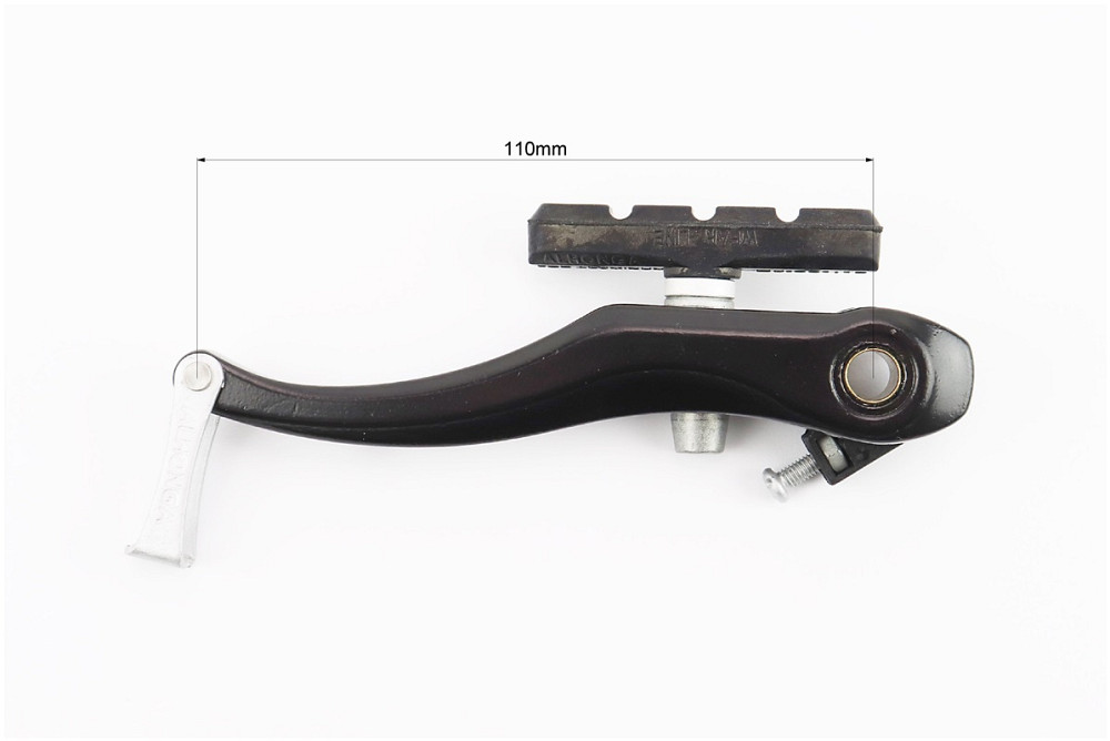 Гальмо V-brake 110мм (2 колеса) з ручками, тросами, чорний, HJ-805AD Київ - фото 3