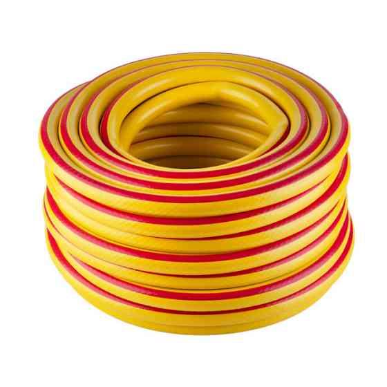 Шланг для поливу 3- х шаровий 3/4 ", 20м, армований PVC INTERTOOL GE-4043 Київ