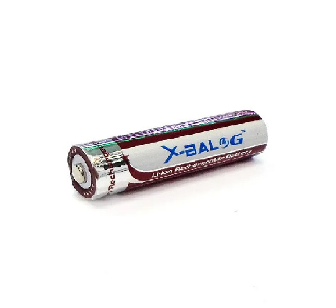 Аккумулятор X-Balog 14500 Li-ion 5800mAh 4.2V реальная ёмкость меньше Днепр - изображение 1