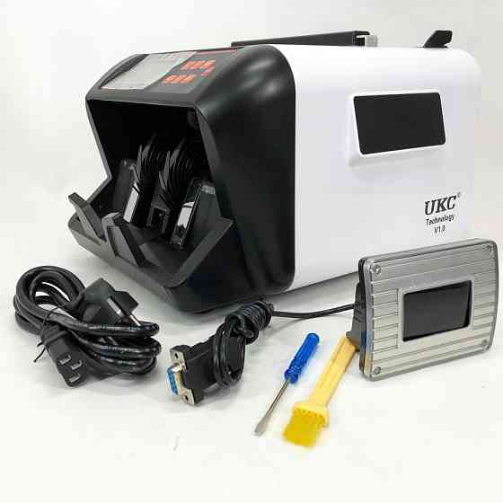 Машинка для перевірки на справжність валюти UKC MG-555, Грошово-лічильна машинка, JA-554 Лічильники грошей Київ