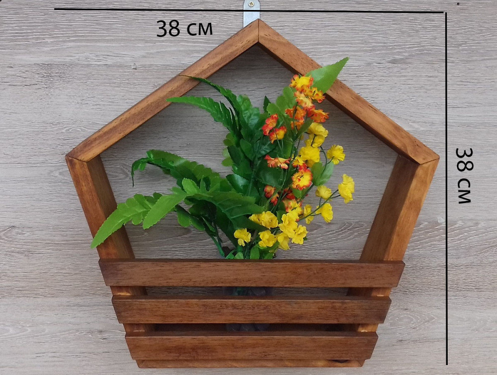 Полка настенная для цветов 