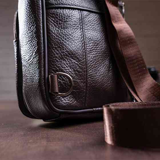 Сумка чоловіча через плече Коричнева (Vintage) Київ