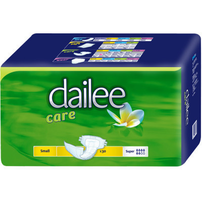 Підгузки для дорослих Dailee Care дихаючі Super Small 30 шт (8595611621802) Вінниця - фото 1