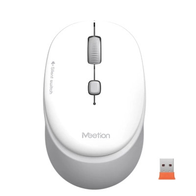 Мишка Meetion R571 Wireless White/Gray (MT-R571-C) Вінниця - фото 1