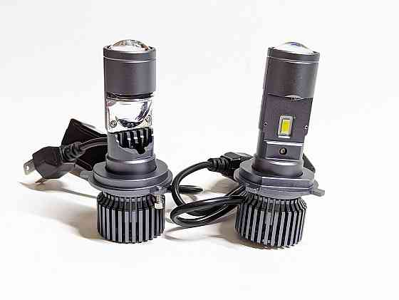 Міні лінза Н4 з лінзою, H4 H/L вольтаж 9-32V(12-24V), ближній50W/дальний50W (100 ват дві лампи) Харків