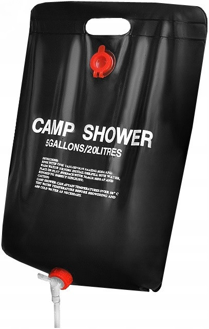 Туристический Душ солнечный 20 литров с шлангом Mil-Tec от Sturm (16005120) ПВХ Нововолынск - изображение 2