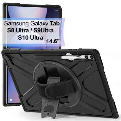 Чехол для планшета BeCover Heavy Duty Samsung Galaxy Tab S8 Ultra/S9 Ultra/S10 Ultra (X900/X906/X910/X916/X920/X926) 14.6" (713664) Винница