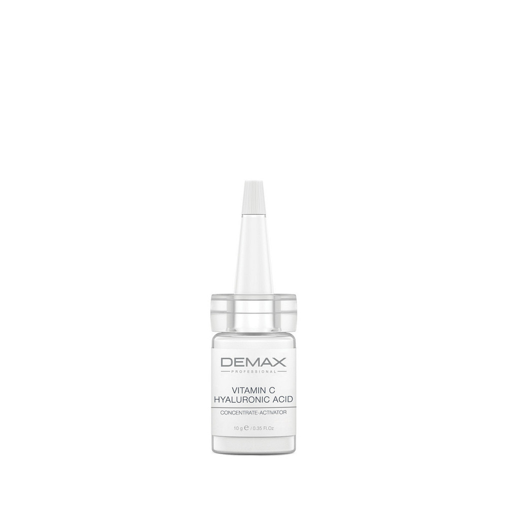 Активна сироватка Вітамін С + гіалуронова кислота Concentrate-Activator Vitamin C + Hyaluronic acid  10 гр Demax Дніпро - фото 1