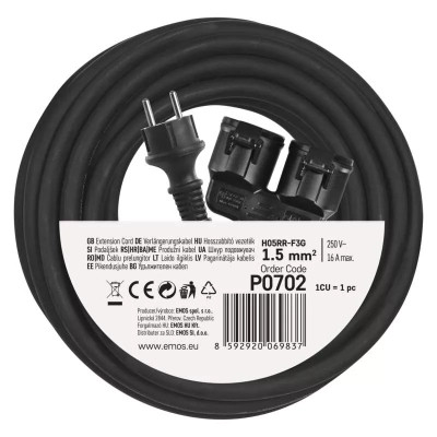 Сетевой удлинитель EMOS P0702 Винница - изображение 4