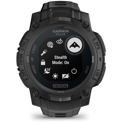 Смарт-часы Garmin Instinct 3, Tactical, Solar, 45mm, Black, GPS смарт-годинник (010-02934-50) Винница - изображение 5