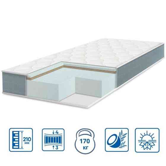 Ортопедический беспружинный матрас 
