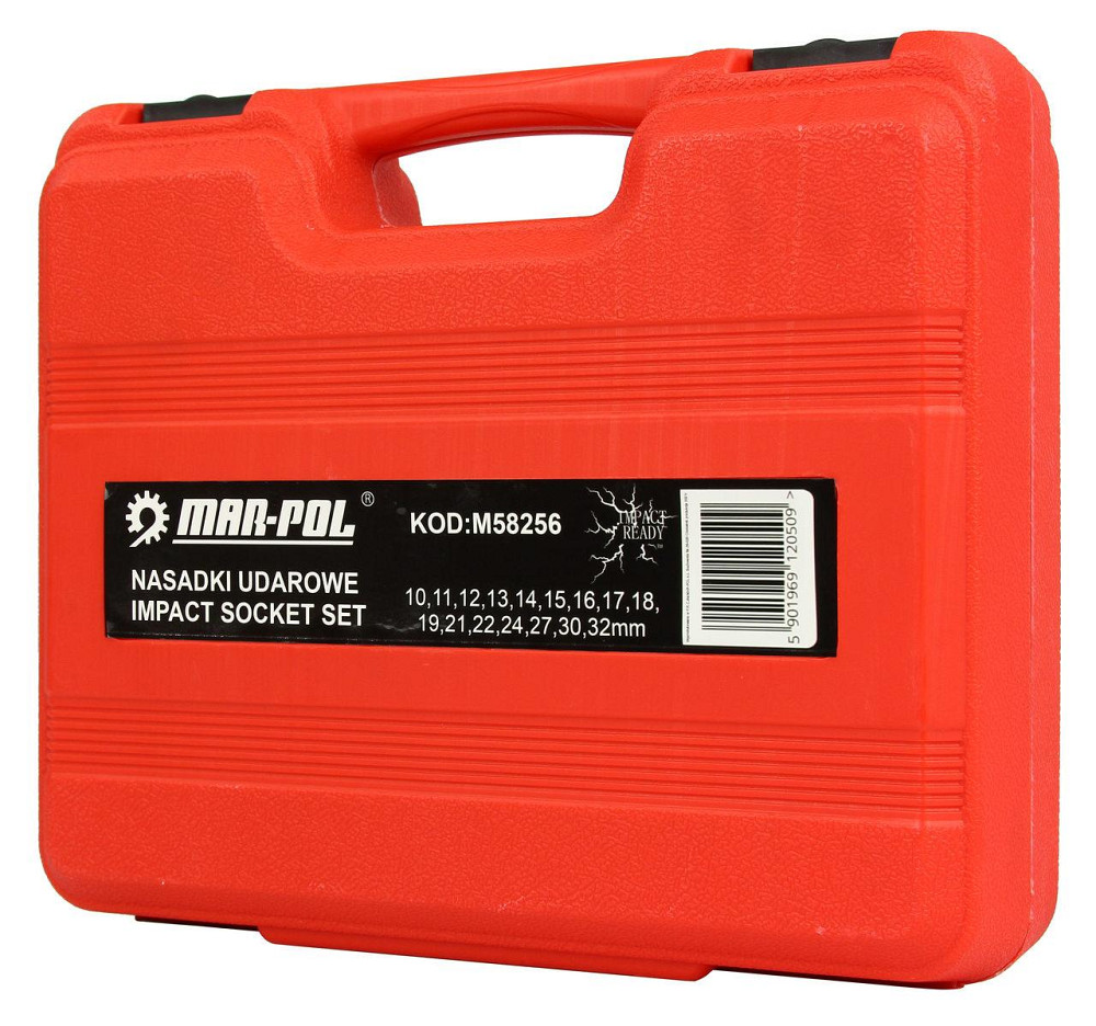 Набор ударных головок 16 предметов 1/2